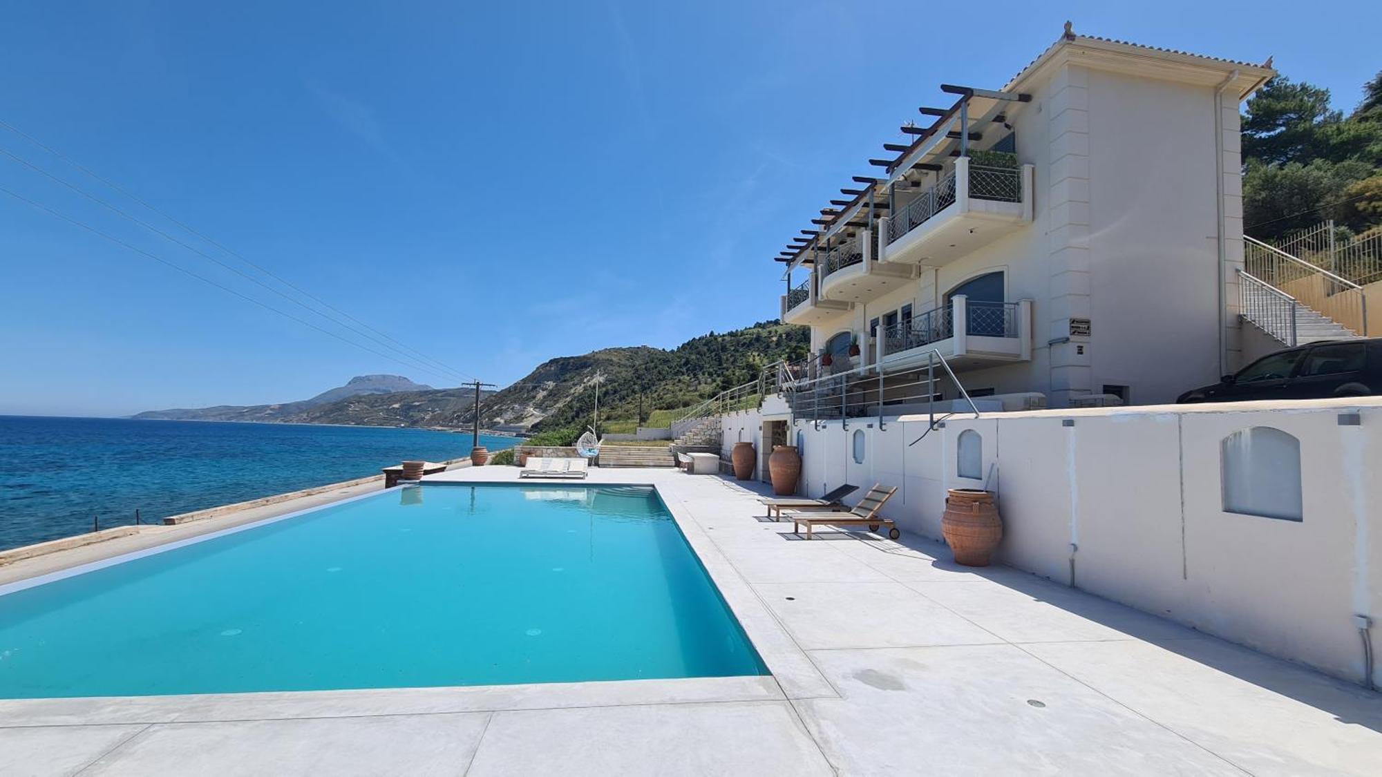 Villa Serafeim Kymi Exterior photo