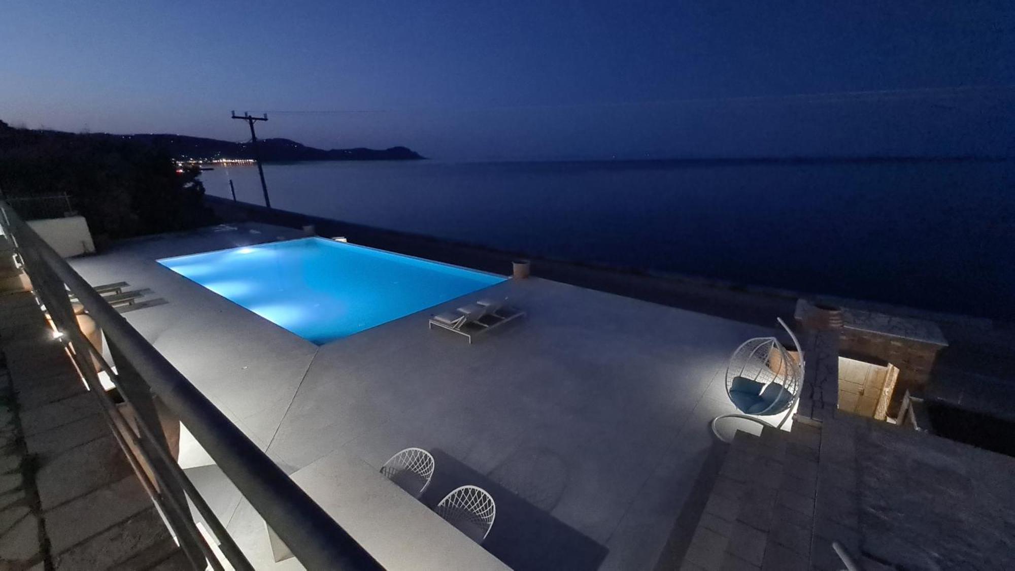 Villa Serafeim Kymi Exterior photo